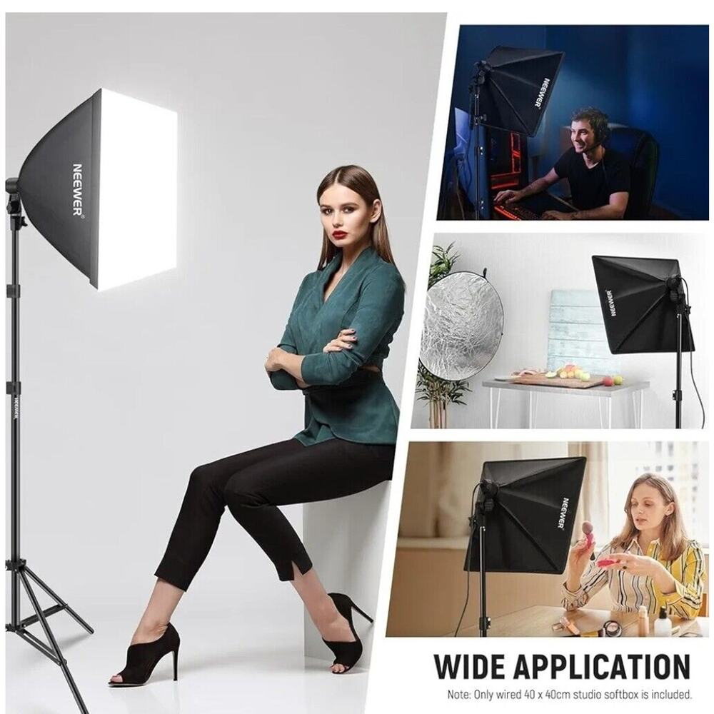 Softbox Studio Photography Video Light 16x16 Inch